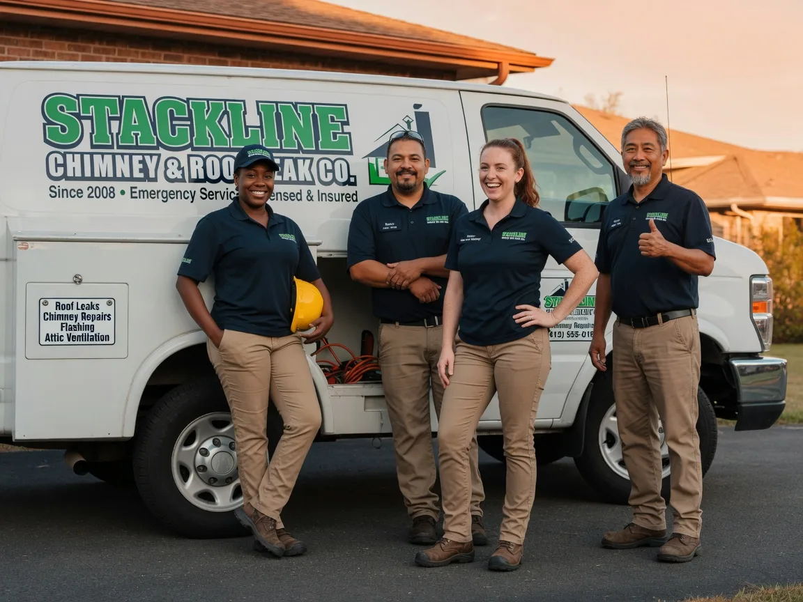 Chimney flashing repair company in Sterling Heights, MI